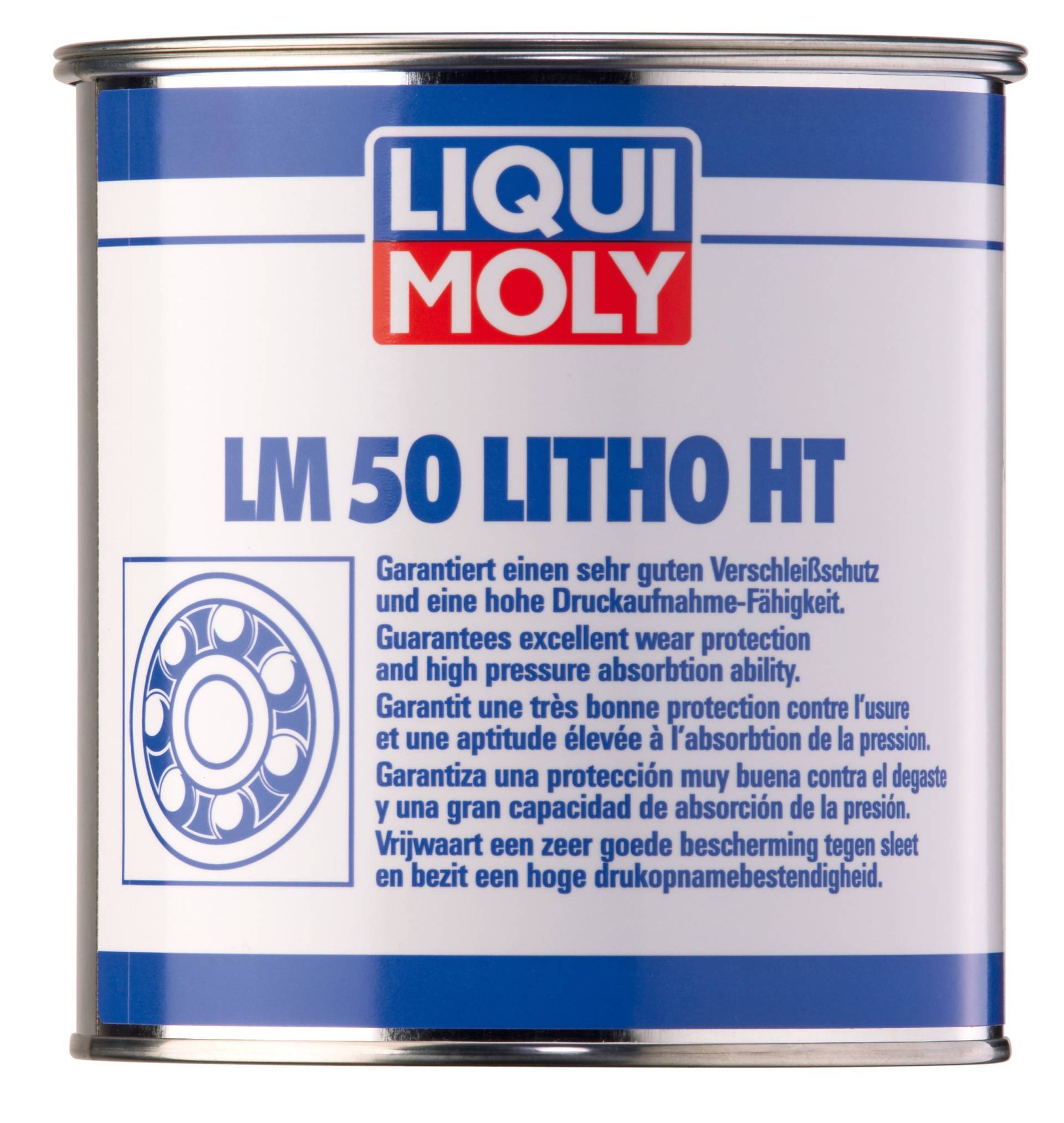 LIQUI MOLY LM 50 Litho HT | 1 kg | Lithium-Komplex Fett | Art.-Nr.: 3407, farblos LIQUI MOLY LM 50 Litho HT | 1 kg | Lithium-Komplex Fett | Art.-Nr.: 3407, farblos von Liqui Moly