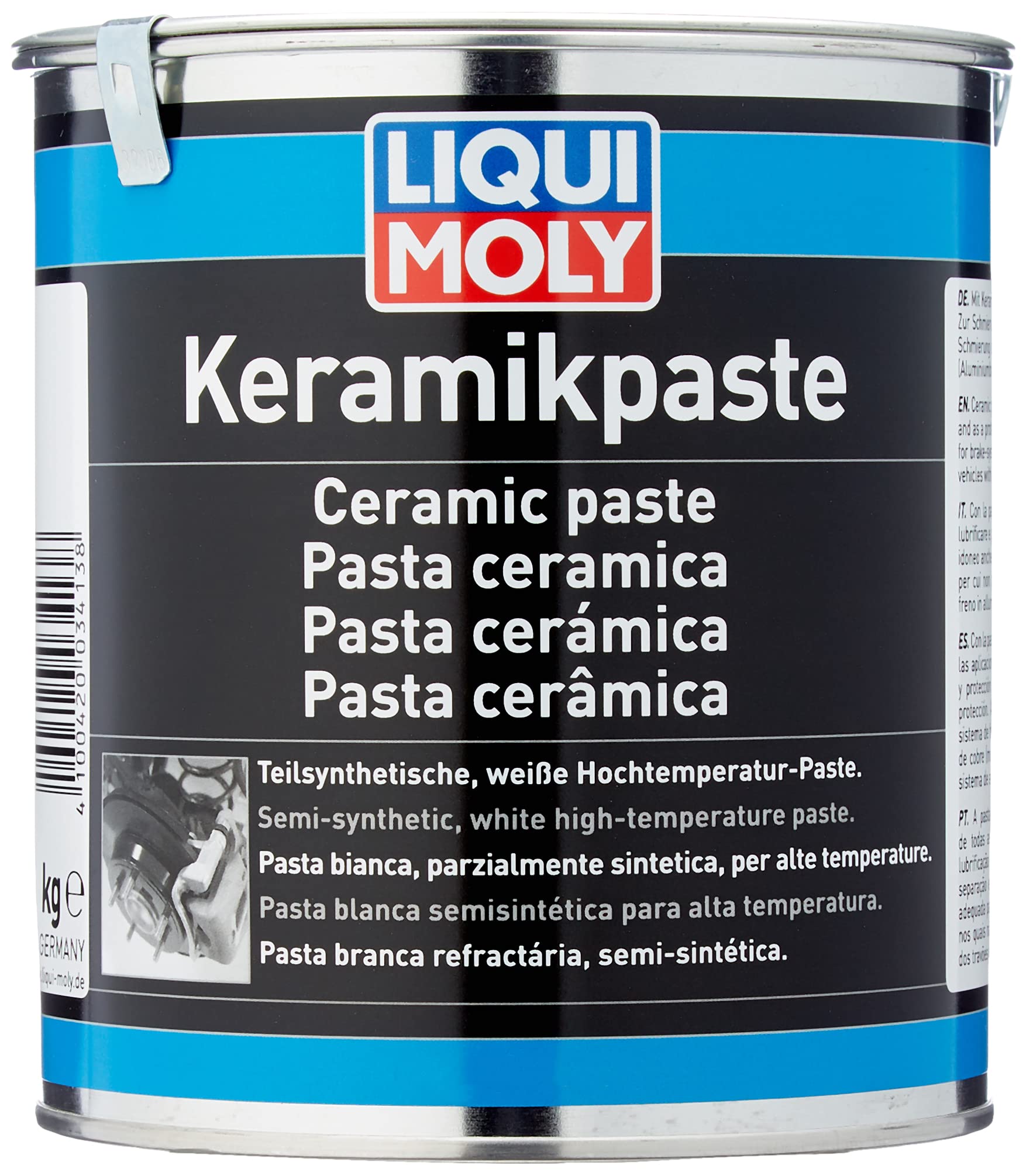 LIQUI MOLY Keramikpaste | 1 kg | Paste | Art.-Nr.: 3413, farblos LIQUI MOLY Keramikpaste | 1 kg | Paste | Art.-Nr.: 3413, farblos von Liqui Moly