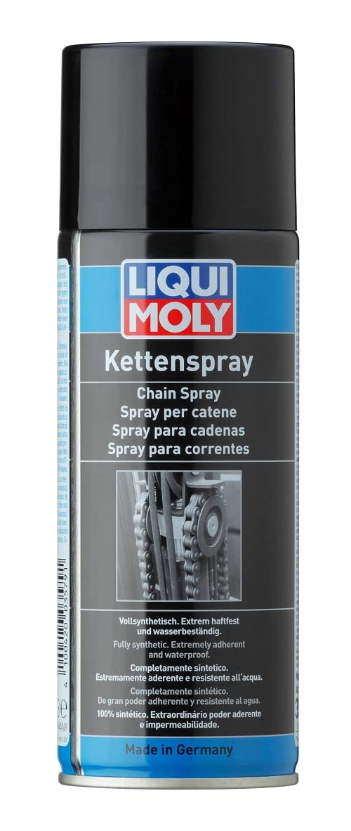 LIQUI MOLY Kettenspray | 400 ml | Haftschmierstoff ohne Kupfer | Art.-Nr.: 3579, farblos von Liqui Moly