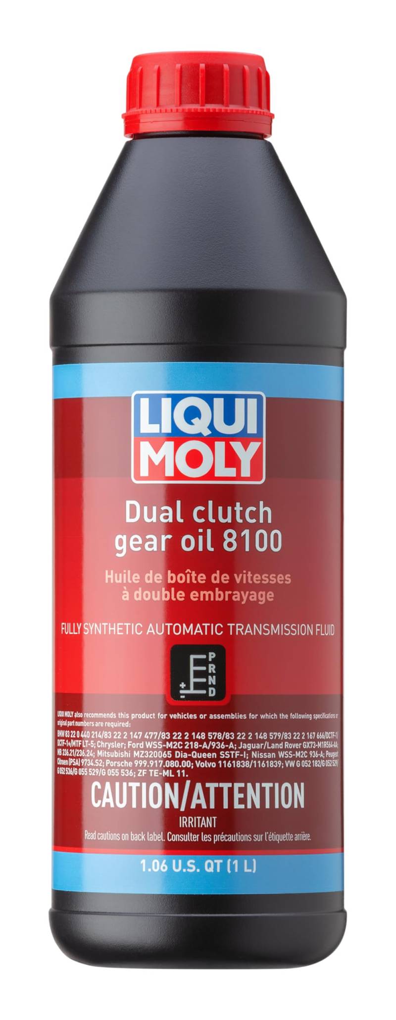 LIQUI MOLY Doppelkupplungsgetriebeöl 8100 | 1 L | Getriebeöl | Hydrauliköl | Art.-Nr.: 3640, farblos von Liqui Moly