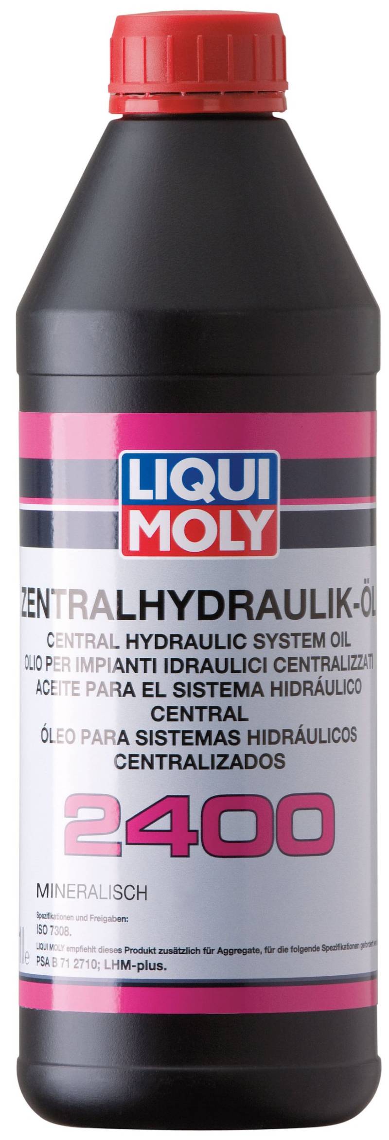 LIQUI MOLY Zentralhydrauliköl 2400 | 1 L | Hydrauliköl | Art.-Nr.: 3666, farblos von Liqui Moly