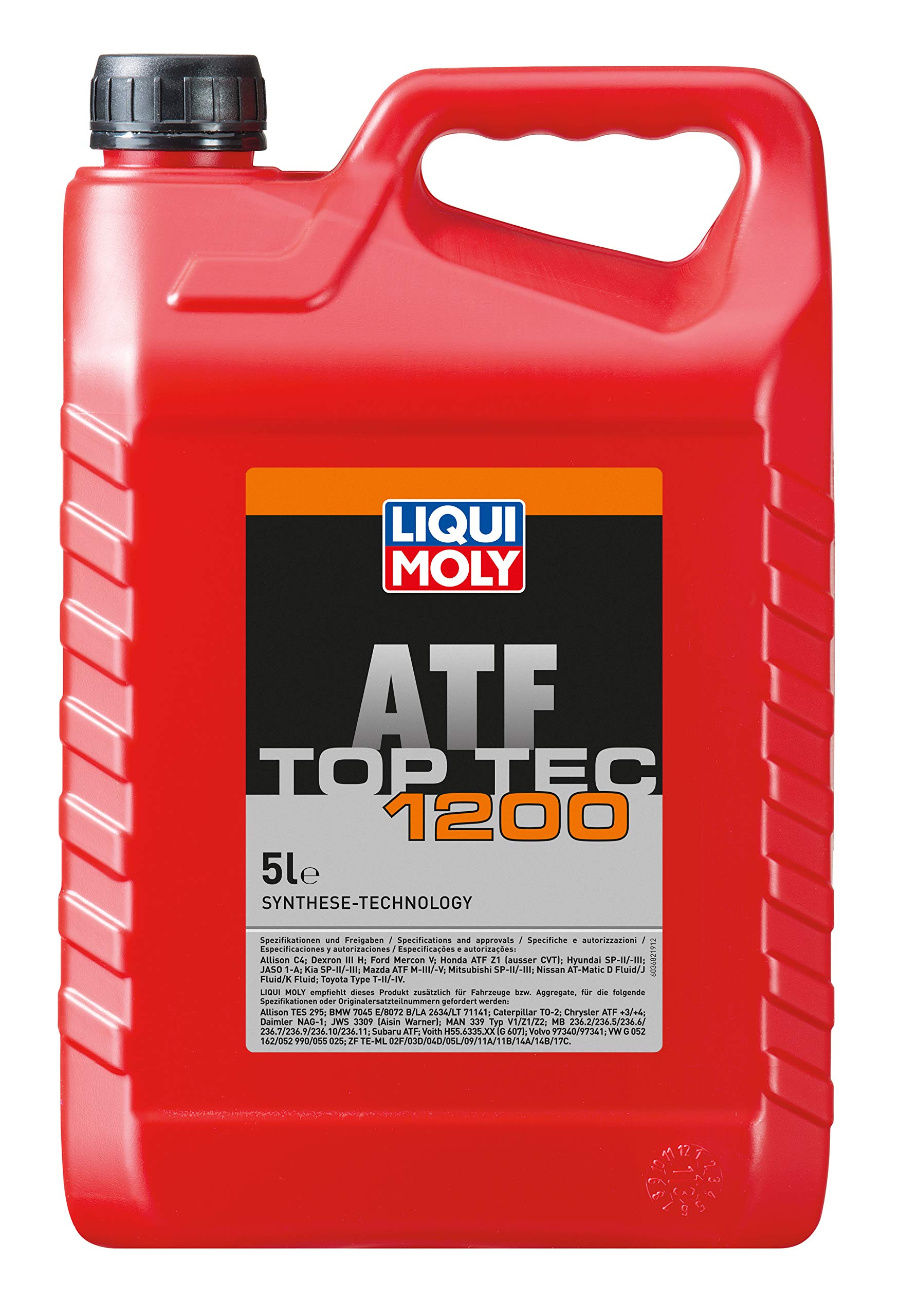 LIQUI MOLY Top Tec ATF 1200 | 5 L | Getriebeöl | Hydrauliköl | Art.-Nr.: 3682 von Liqui Moly