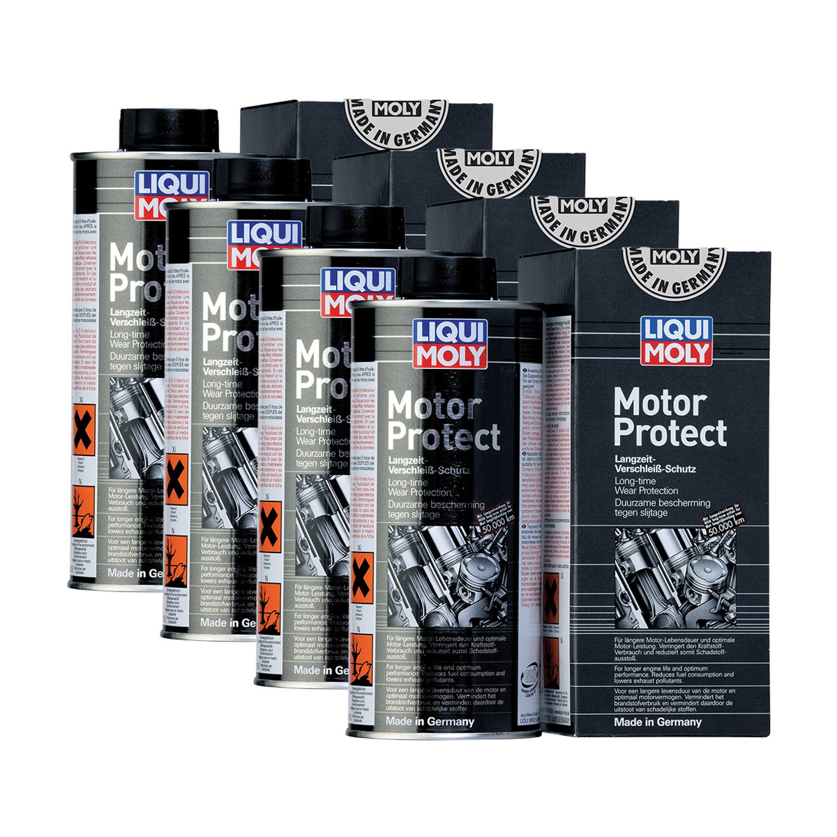 Liqui Moly 4X 1018 Motor Protect Langzeit-Motorschutz 500ml Liqui Moly 4X 1018 Motor Protect Langzeit-Motorschutz 500ml von Liqui Moly