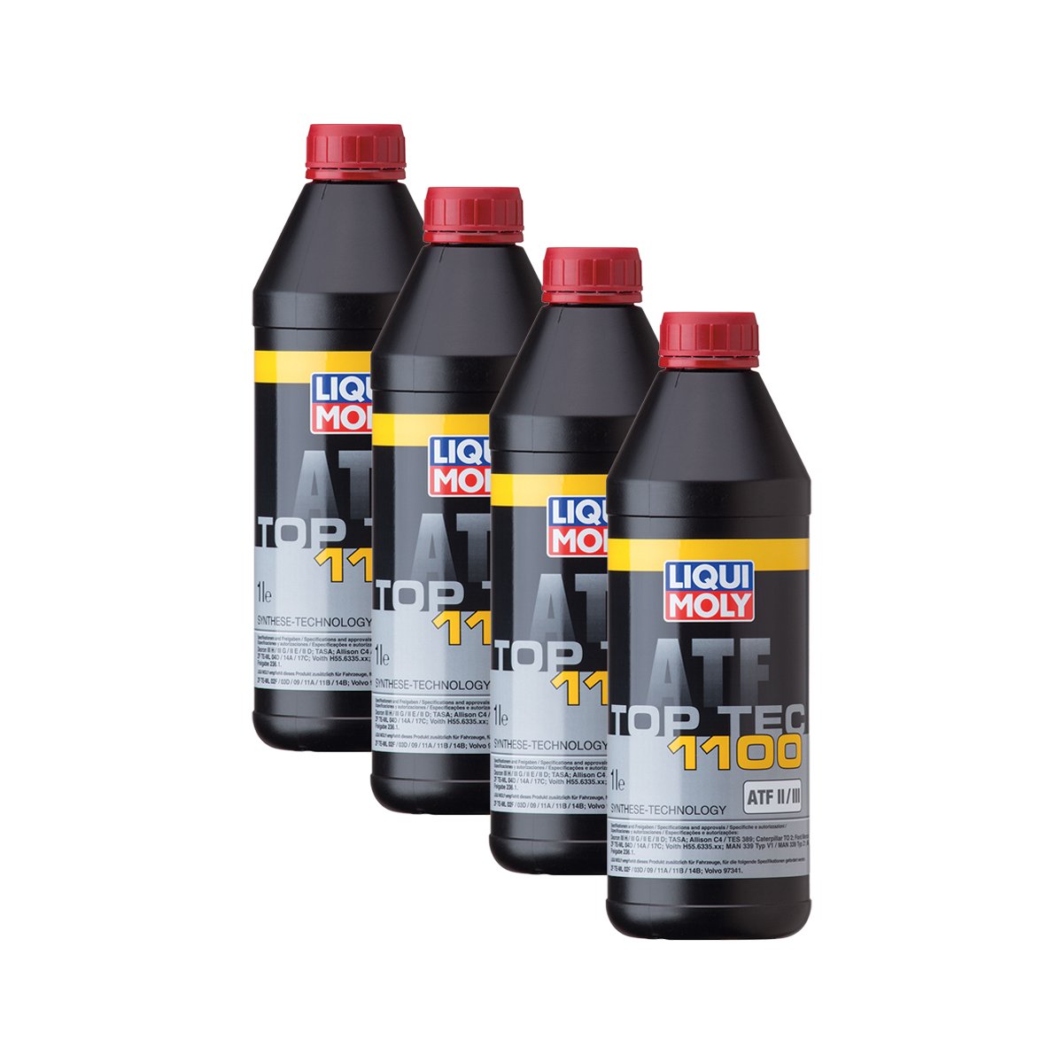 Liqui Moly 4X 3651 Top Tec ATF 1100 Automatik Getriebeöl 1L von Liqui Moly