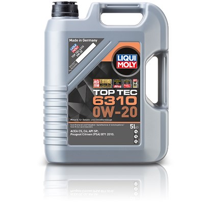 Liqui Moly 5 L Top Tec 6310 0W-20 Liqui Moly 5 L Top Tec 6310 0W-20 von Liqui Moly