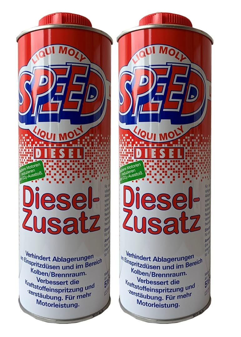 Liqui Moly 5160 Speed Diesel Zusatz, 2 x 1 L von Liqui Moly