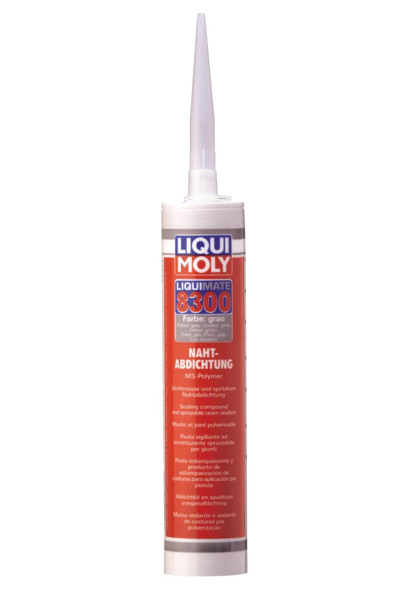 LIQUI MOLY Liquimate 8300 Nahtabdichtung grau | 310 ml | Karosserieschutz | Dichtstoff | Unterbodenschutz | Art.-Nr.: 6150, farblos von Liqui Moly