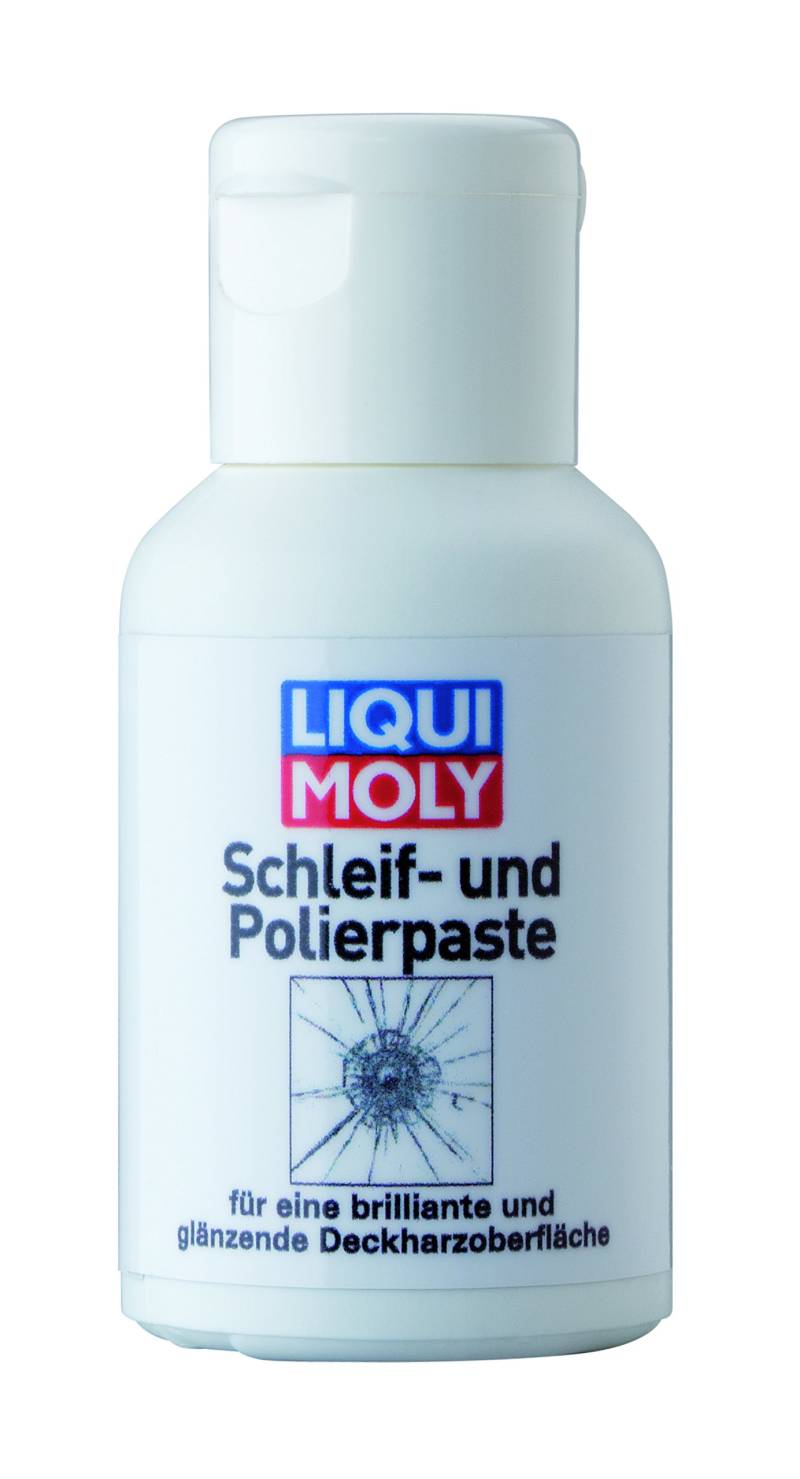 LIQUI MOLY Schleif- und Polierpaste | 25 ml | Klebstoff | Art.-Nr.: 6297, farblos von Liqui Moly