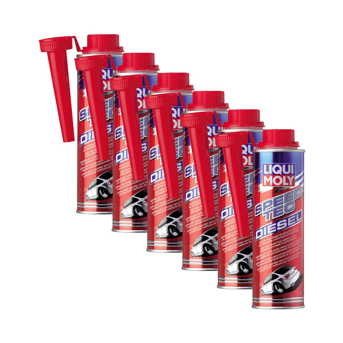 Liqui Moly 6X 3722 Speed Tec Diesel Zusatz Additiv Zugabe Kraftstoff 250ml von Liqui Moly