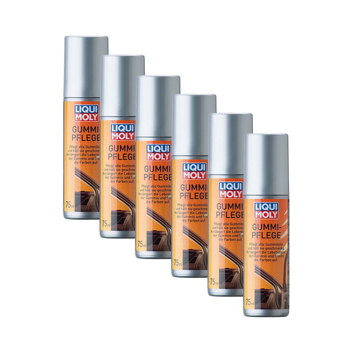 Liqui Moly 6X 7182 Gummi-Pflege Reifen Türgummi Dichtungen 75 von Liqui Moly