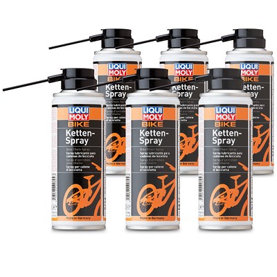 Liqui Moly 6x 400ml Bike Kettenspray [Hersteller-Nr. 6055] von Liqui Moly
