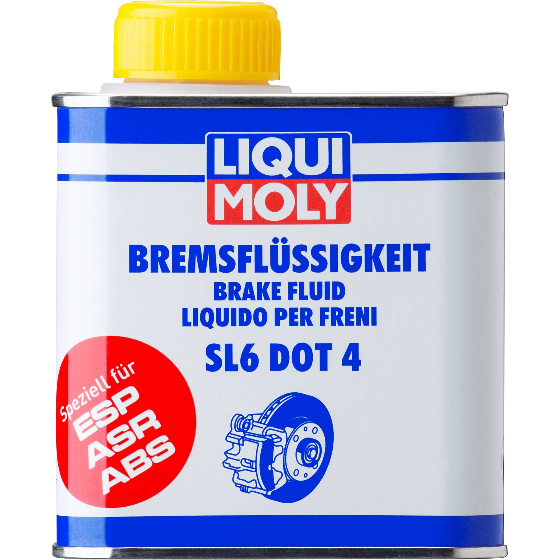 Liqui Moly Bremsflüssigkeit Brake Fluid SL6 DOT 4 Glykol 500 ml Liqui Moly Bremsflüssigkeit Brake Fluid SL6 DOT 4 Glykol 500 ml von Liqui Moly