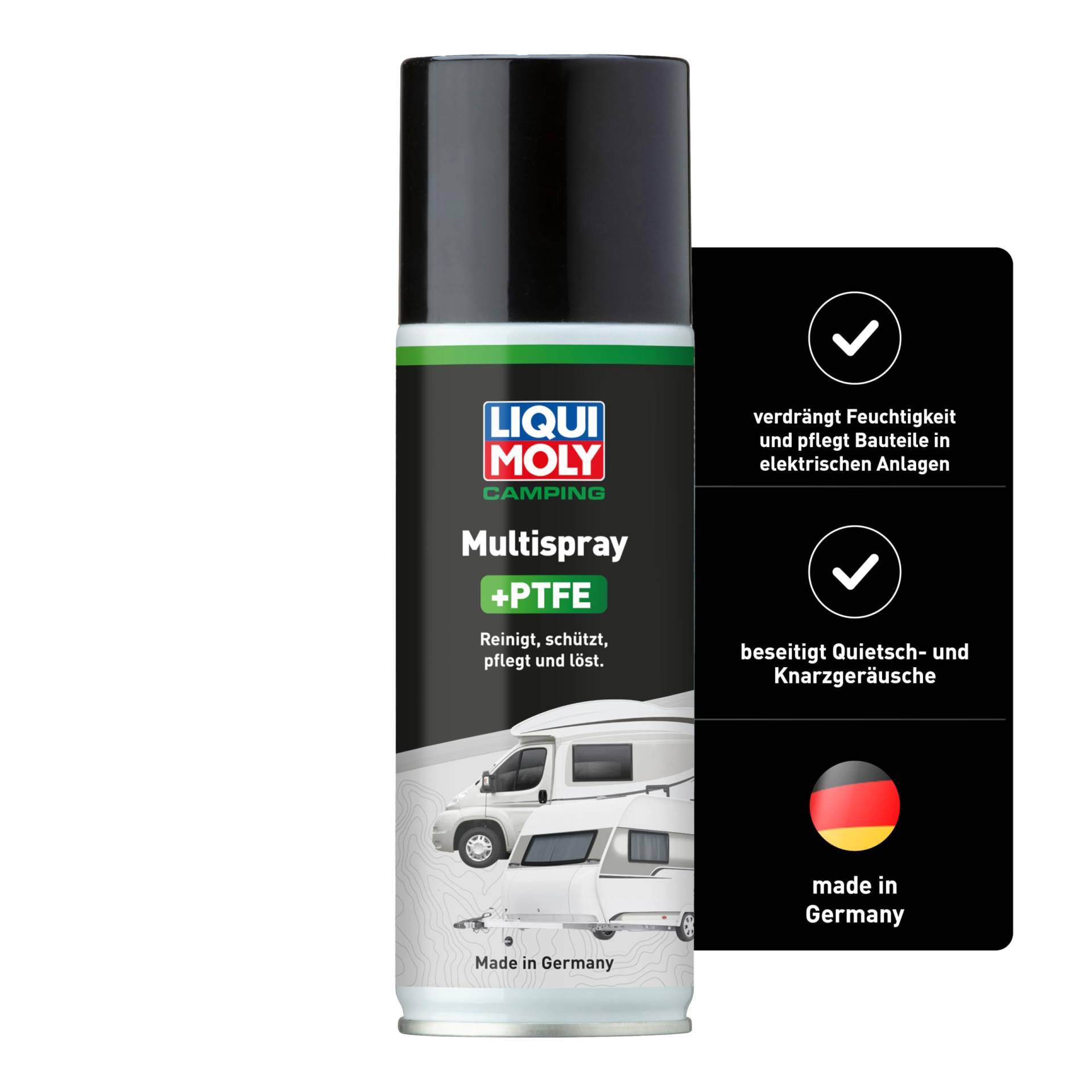 LIQUI MOLY Camping Multispray | 200 ml | Korrosionsschutz / Rostlöser | Art.-Nr.: 21813 LIQUI MOLY Camping Multispray | 200 ml | Korrosionsschutz / Rostlöser | Art.-Nr.: 21813 von Liqui Moly
