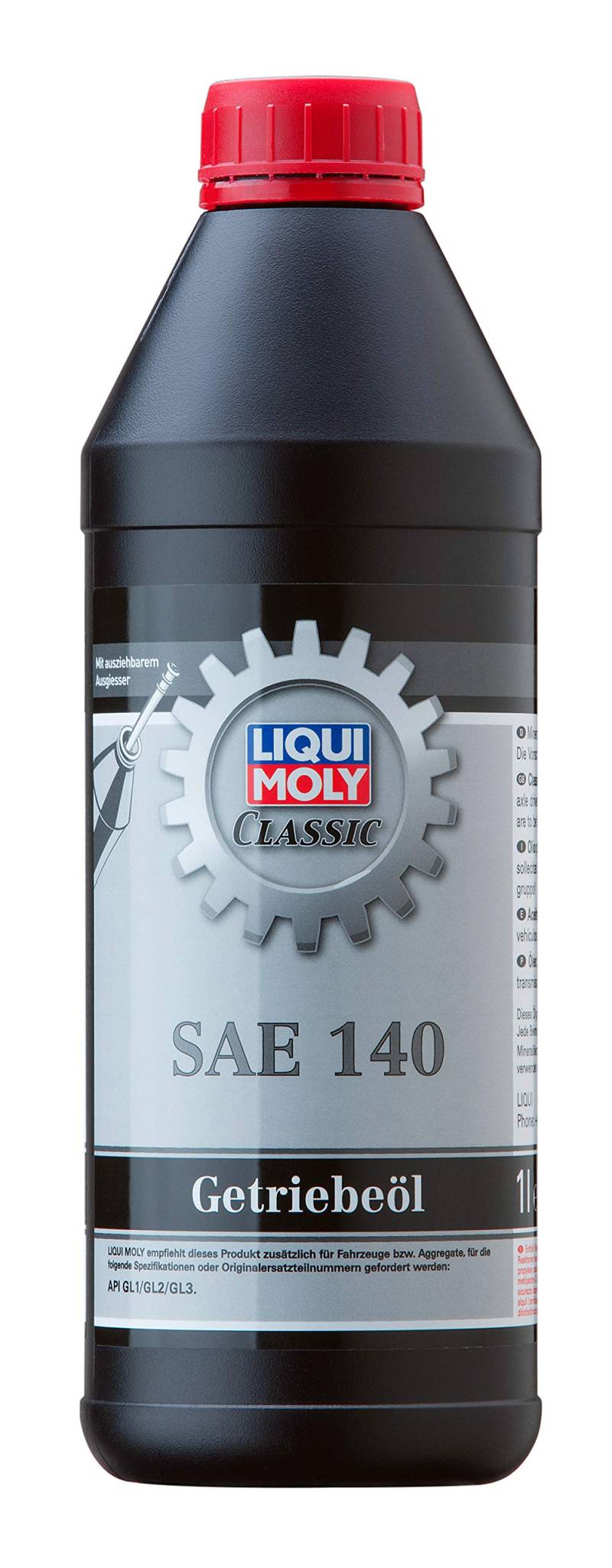 LIQUI MOLY Classic Getriebeöl SAE 140 | 1 L | Getriebeöl | Hydrauliköl | Art.-Nr.: 20817 von Liqui Moly