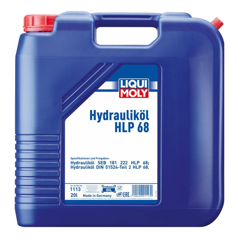 LIQUI MOLY Hydrauliköl HLP 68 | 20 L | Getriebeöl | Hydrauliköl | Art.-Nr.: 1113 von Liqui Moly