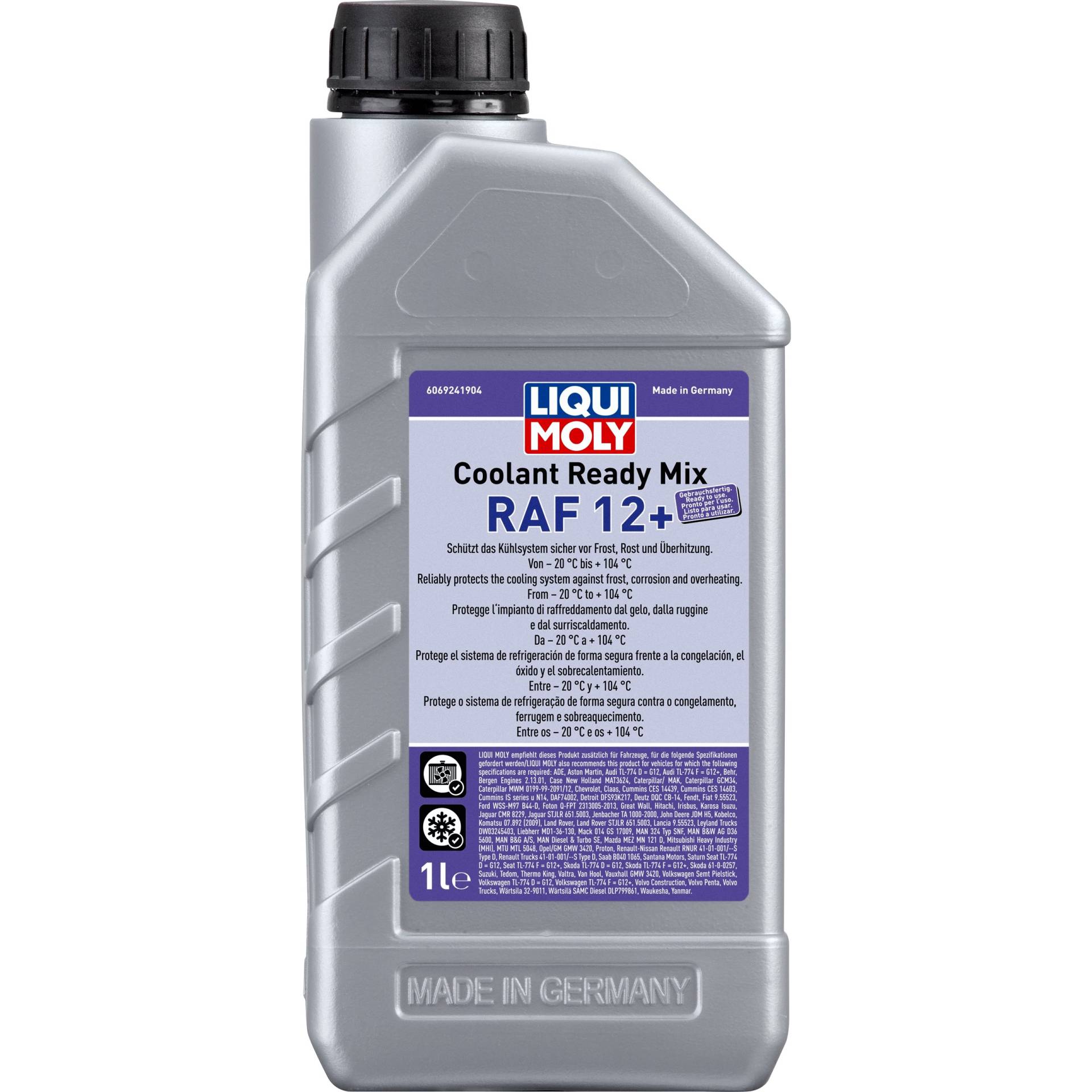 Liqui Moly Kühlflüssigkeit RAF12 Plus silikatfrei 1000ml Liqui Moly Kühlflüssigkeit RAF12 Plus silikatfrei 1000ml von Liqui Moly
