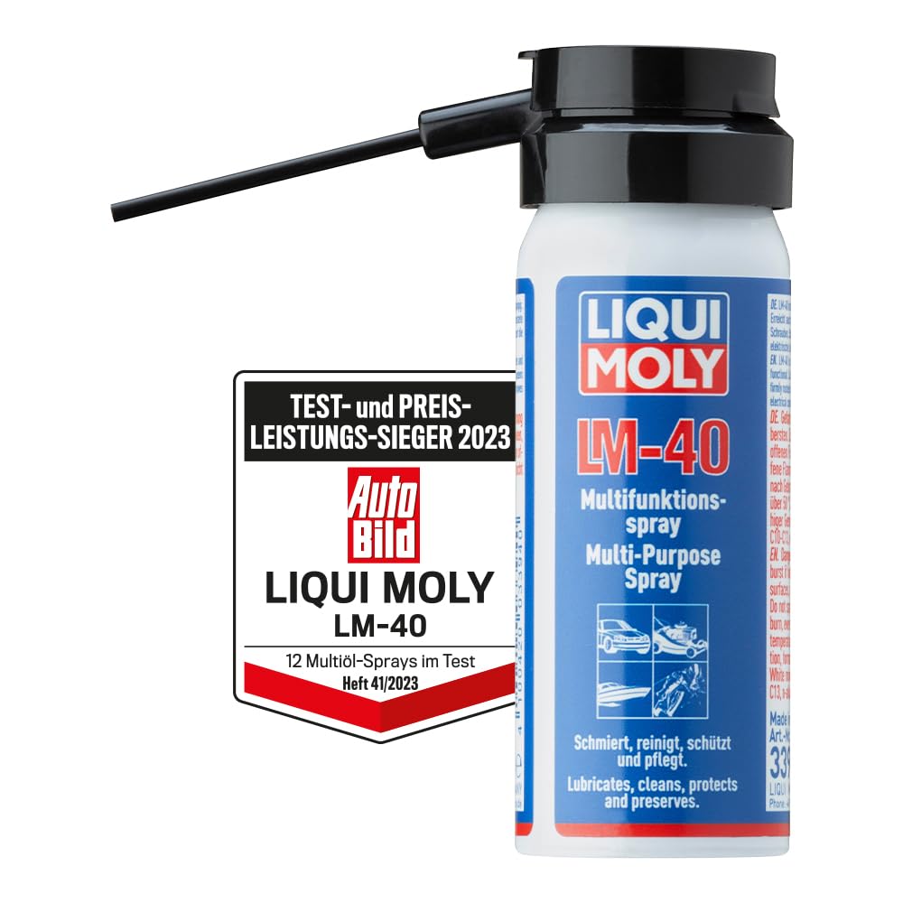 LIQUI MOLY LM 40 Multifunktionsspray | 50 ml | Korrosionsschutz | Rostlöser | Art.-Nr.: 3394 von Liqui Moly