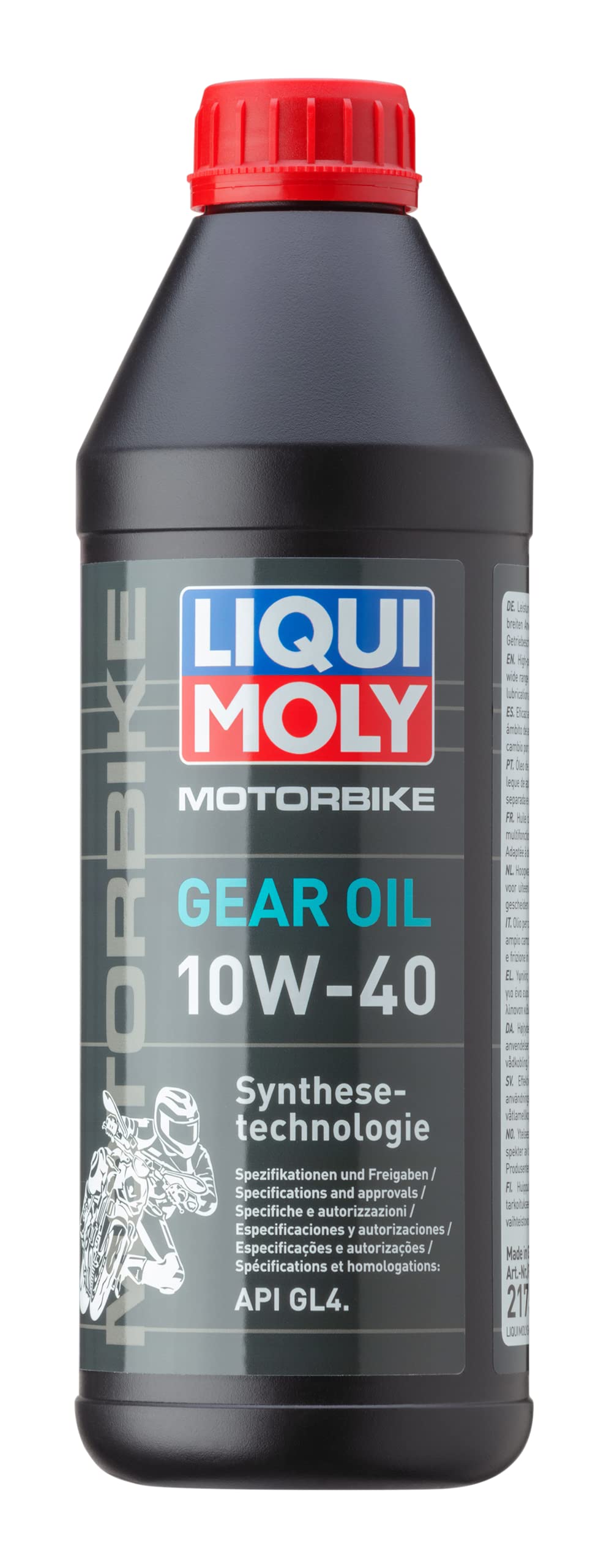LIQUI MOLY Motorbike Gear Oil 10W-40 | 1 L | Motorrad Getriebeöl | Art.-Nr. 21753 von Liqui Moly