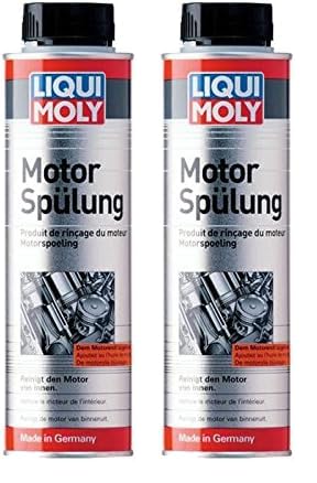 Liqui Moly Motorspülung | 300 ml | Öladditiv | Art.-Nr.: 7681, farblos (Packung mit 2) von Liqui Moly