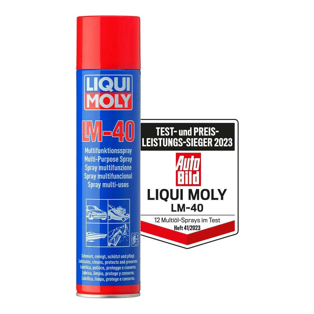 LIQUI MOLY LM 40 Multifunktionsspray | 400 ml | Korrosionsschutz | Rostlöser | Art.-Nr.: 3391 von Liqui Moly
