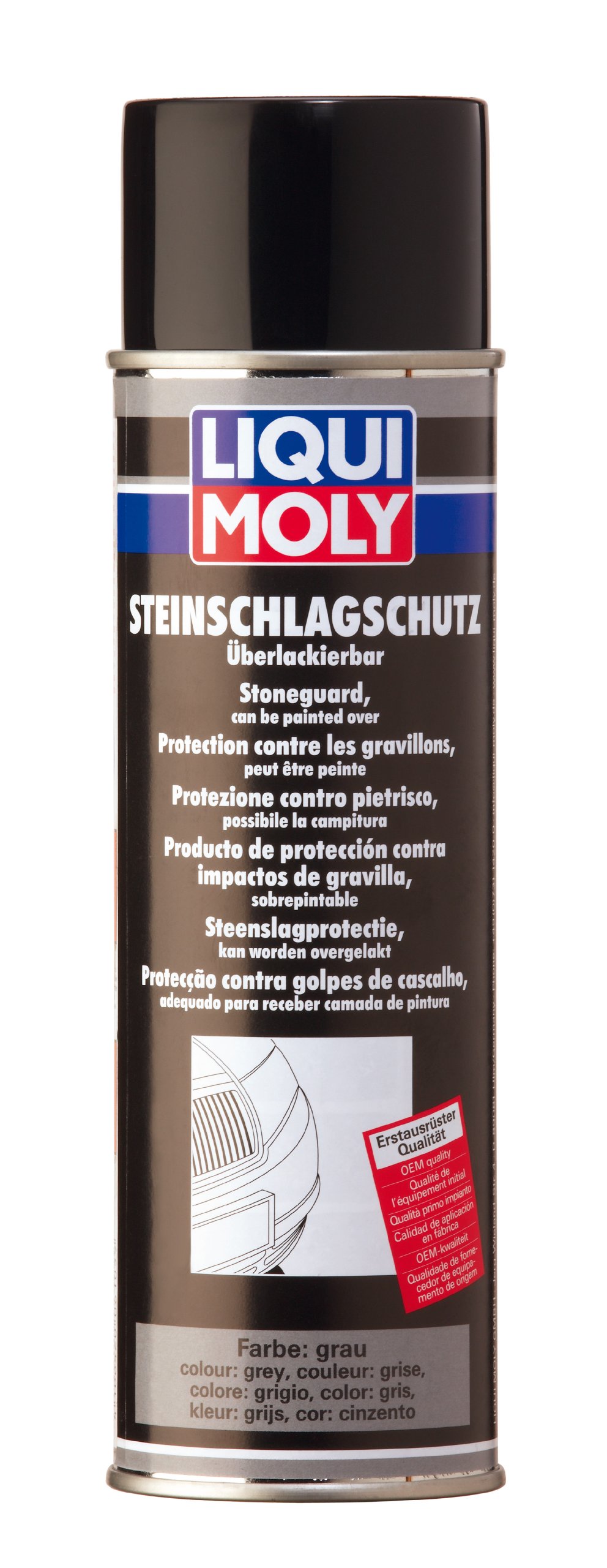 LIQUI MOLY Steinschlagschutz grau | 500 ml | Karosserieschutz | Unterbodenschutz | Steinschlagschutz | Art.-Nr.: 6105 von Liqui Moly