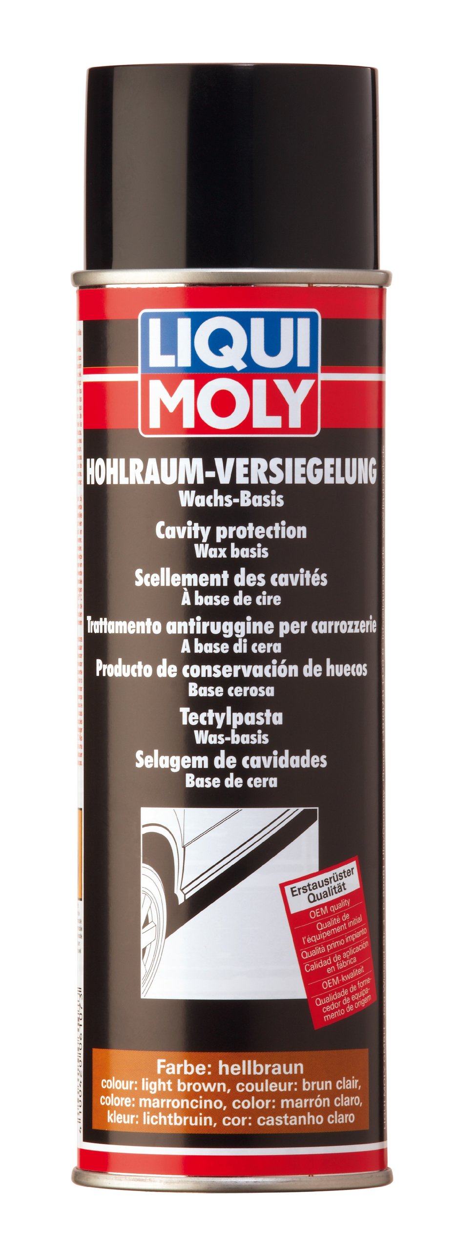LIQUI MOLY Hohlraumversiegelung hellbraun | 500 ml | Karosserieschutz | Unterbodenschutz | Hohlraumversiegelung | Art.-Nr.: 6107 von Liqui Moly
