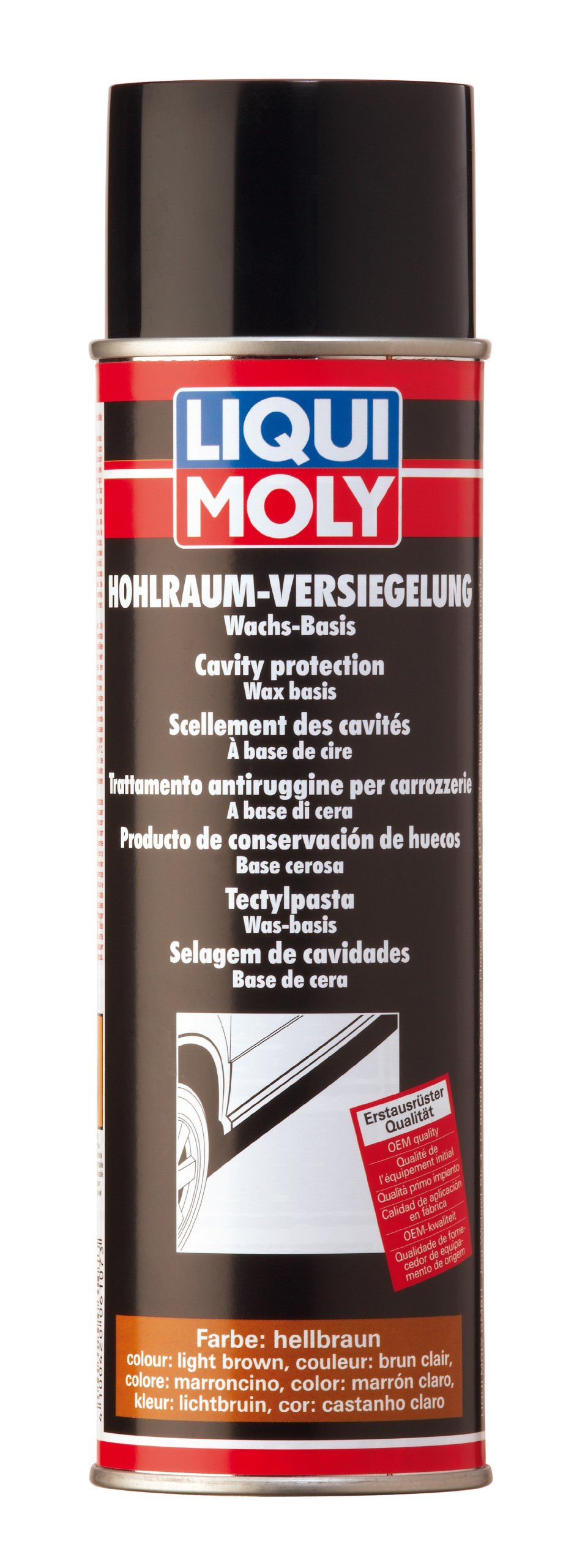 LIQUI MOLY Hohlraumversiegelung hellbraun | 500 ml | Karosserieschutz | Unterbodenschutz | Hohlraumversiegelung | Art.-Nr.: 6107 LIQUI MOLY Hohlraumversiegelung hellbraun | 500 ml | Karosserieschutz | Unterbodenschutz | Hohlraumversiegelung | Art.-Nr.: 6107 von Liqui Moly
