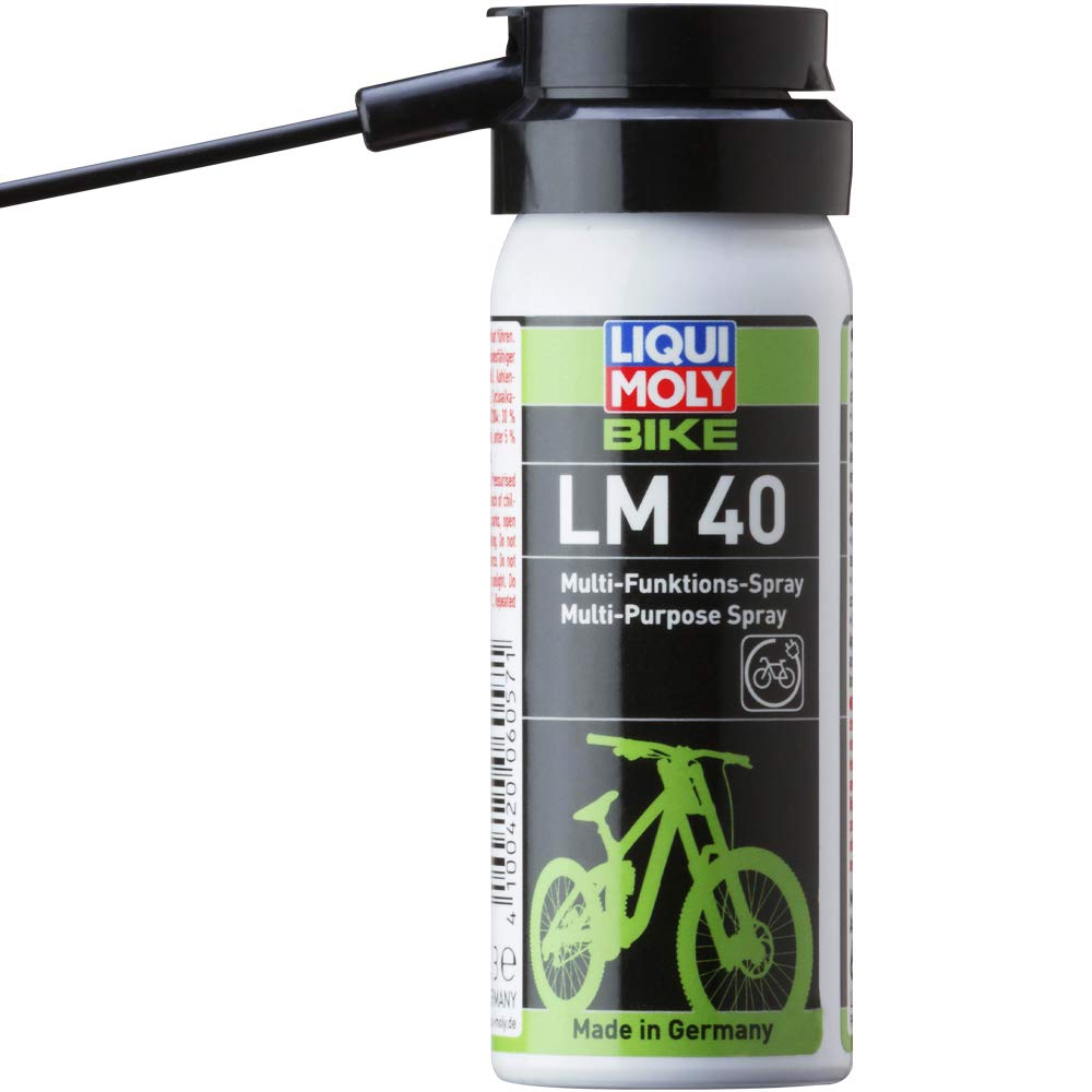 LIQUI MOLY Bike LM 40 Multifunktionsspray | 50 ml | Fahrrad Korrosionsschutz | Rostlöser | Art.-Nr.: 6057 LIQUI MOLY Bike LM 40 Multifunktionsspray | 50 ml | Fahrrad Korrosionsschutz | Rostlöser | Art.-Nr.: 6057 von Liqui Moly
