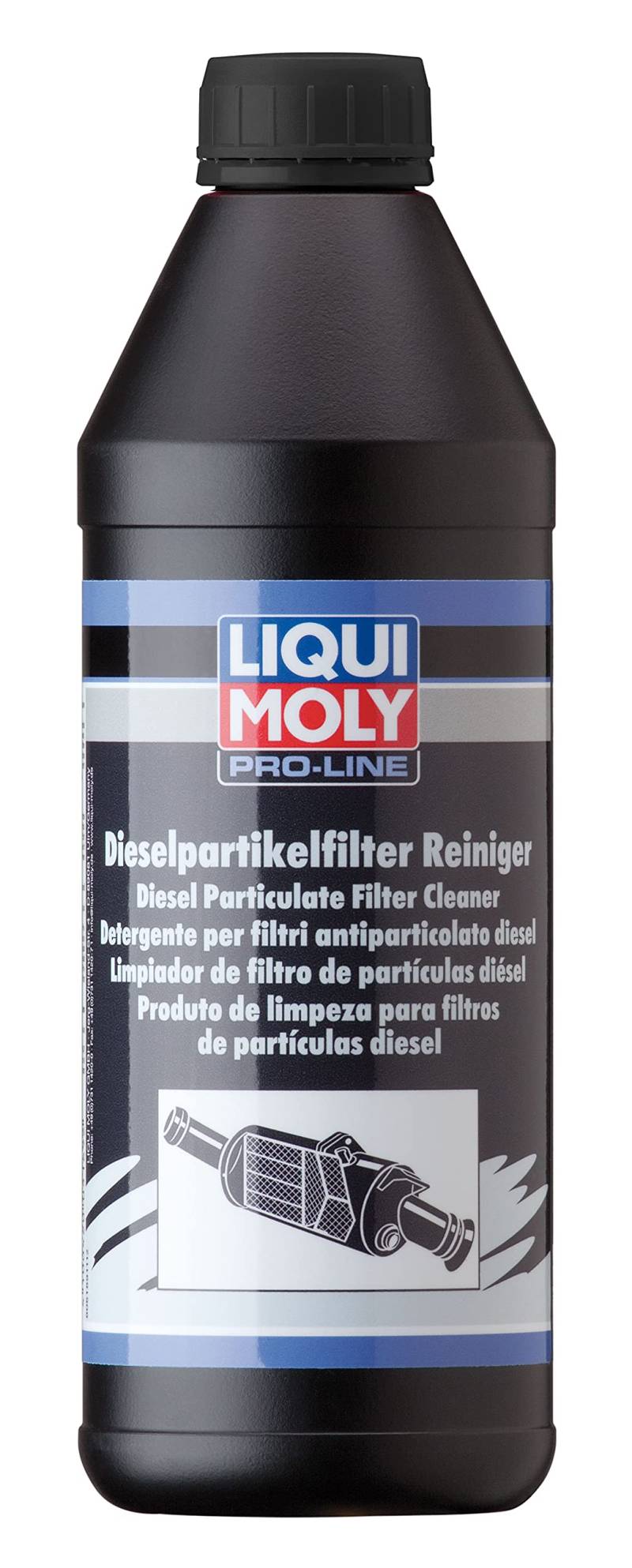 LIQUI MOLY 5169 Pro-Line Dieselpartikelfilterreiniger, Transparent, 1 l, farblos von Liqui Moly