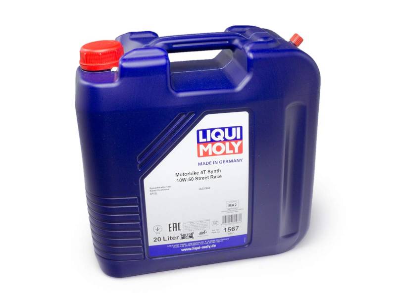 Liqui Moly Racing Synth 4T 10 W-50 Motorenöl 20L 1567 von Liqui Moly