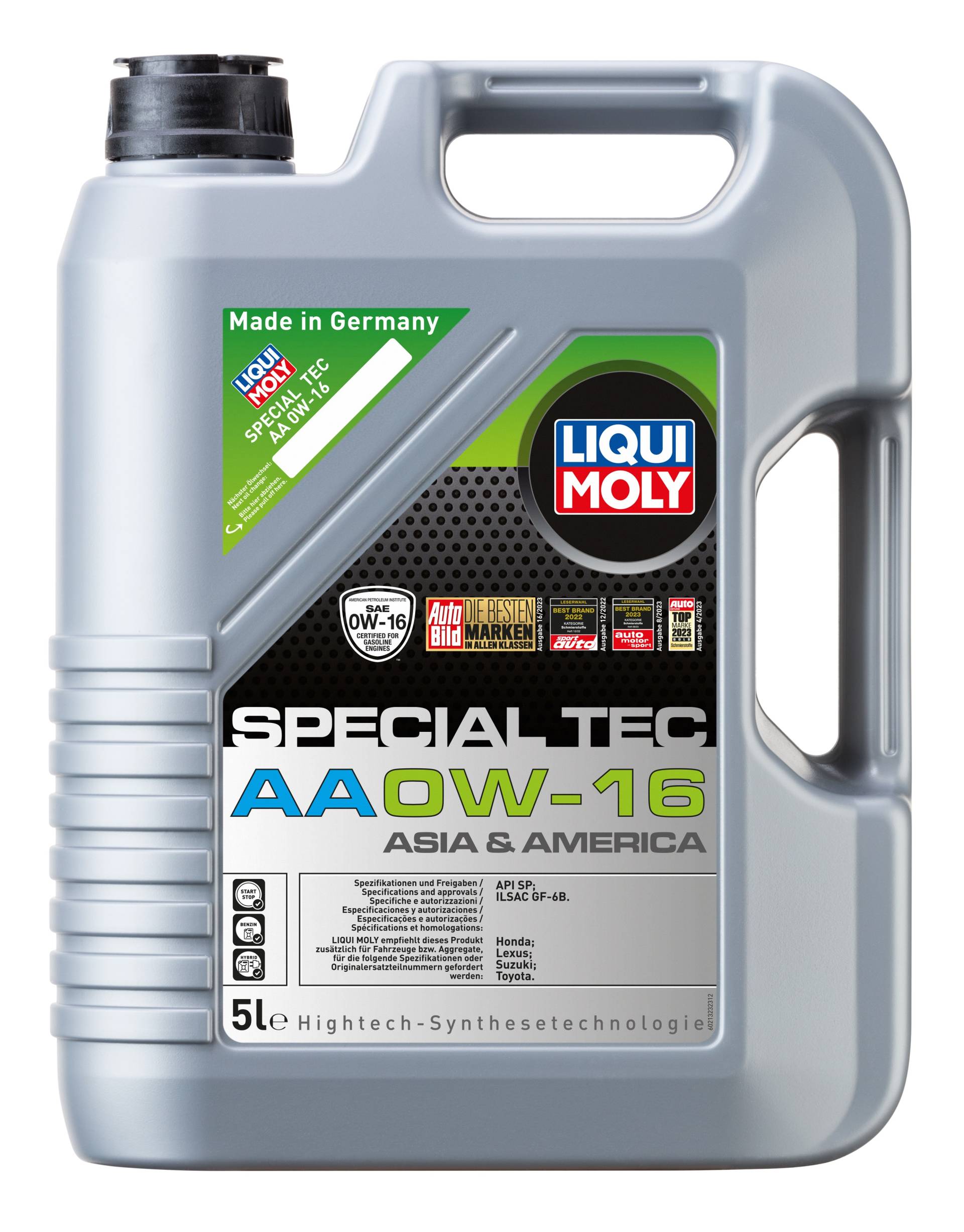 Liqui Moly Specal Tec AA 0W-16, 5 L Liqui Moly Specal Tec AA 0W-16, 5 L von Liqui Moly