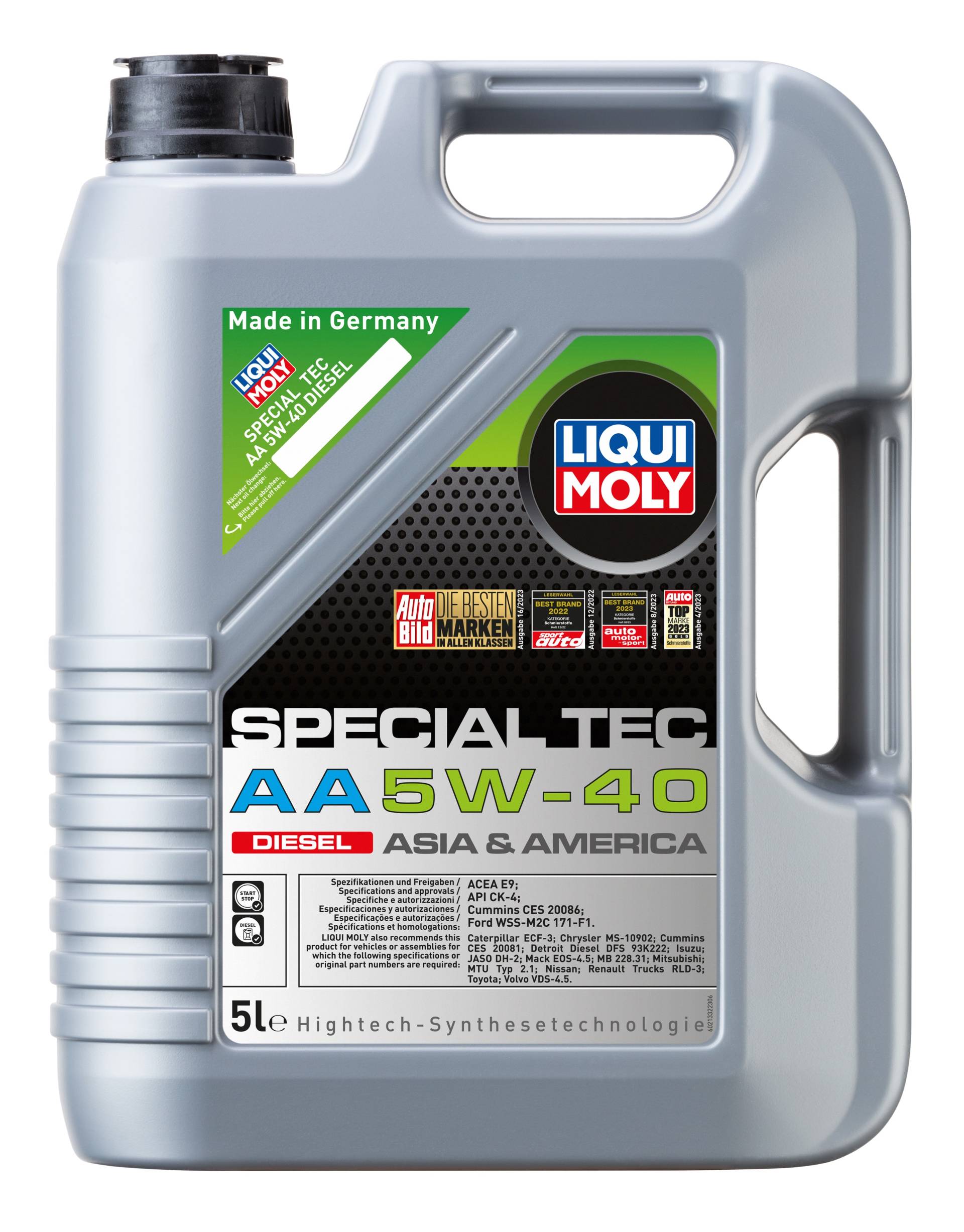 Liqui Moly Special Tec AA 5W-40 Diesel, 5 Liter von Liqui Moly