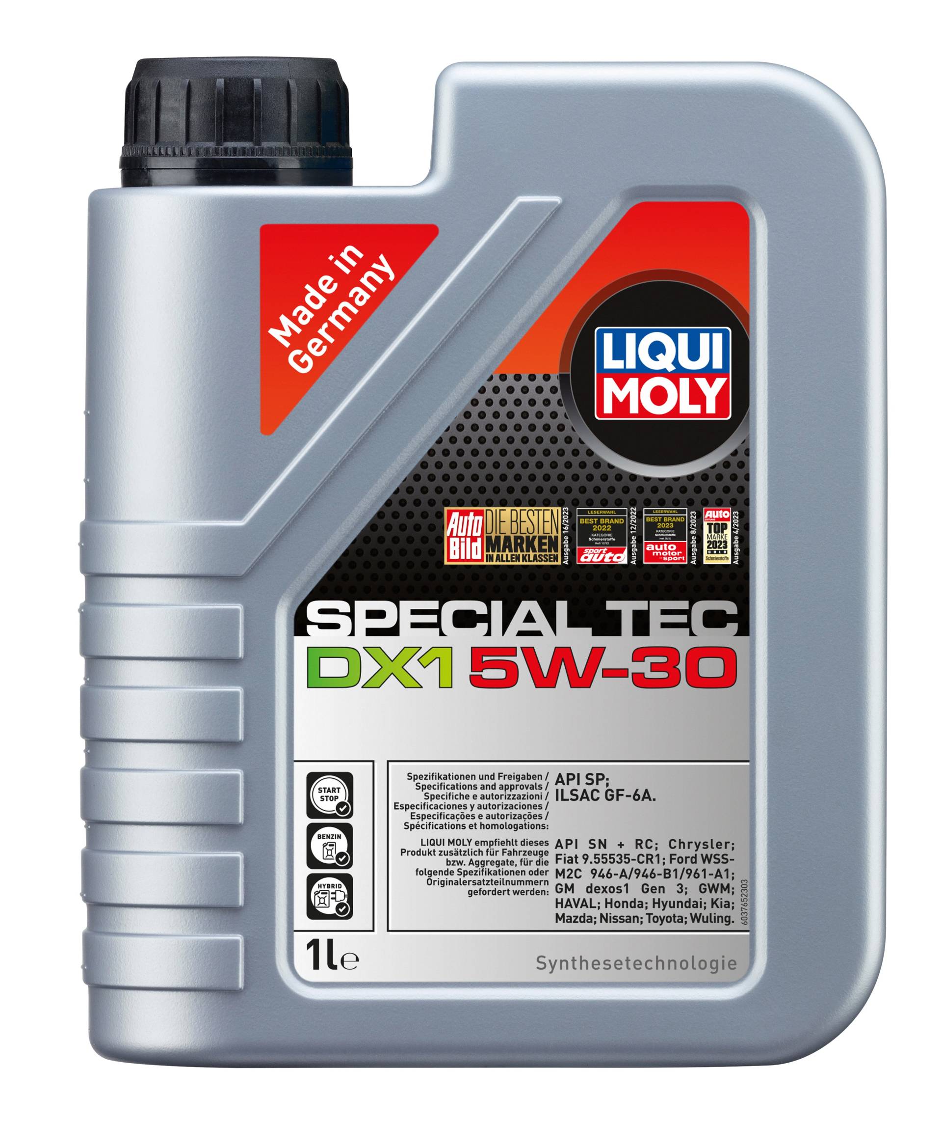 Liqui Moly Special Tec DX1 5W-30 Motorenöl, 1 Liter Liqui Moly Special Tec DX1 5W-30 Motorenöl, 1 Liter von Liqui Moly