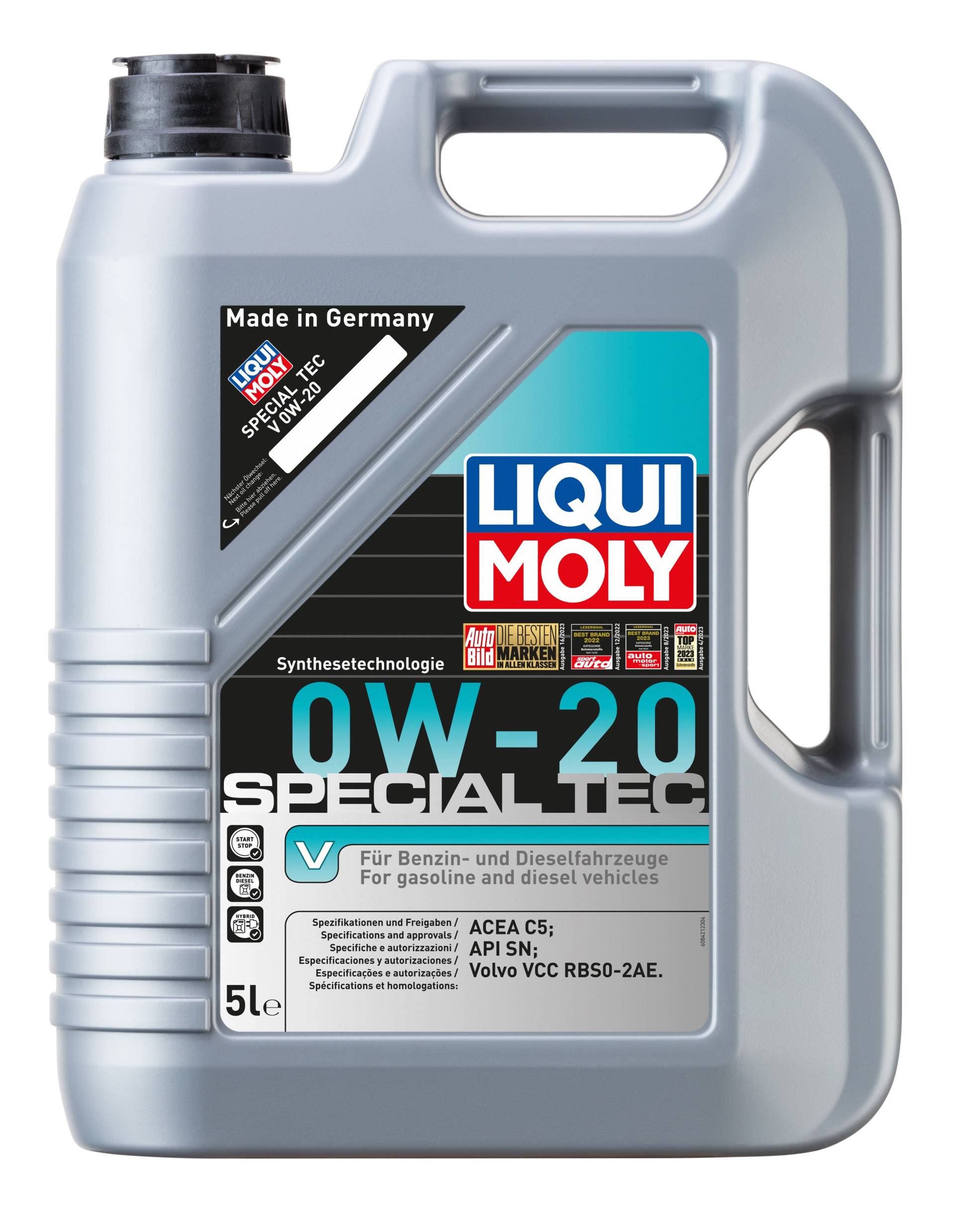 Liqui Moly Special Tec V 0W-20 Motoröl , 5 Liter von Liqui Moly