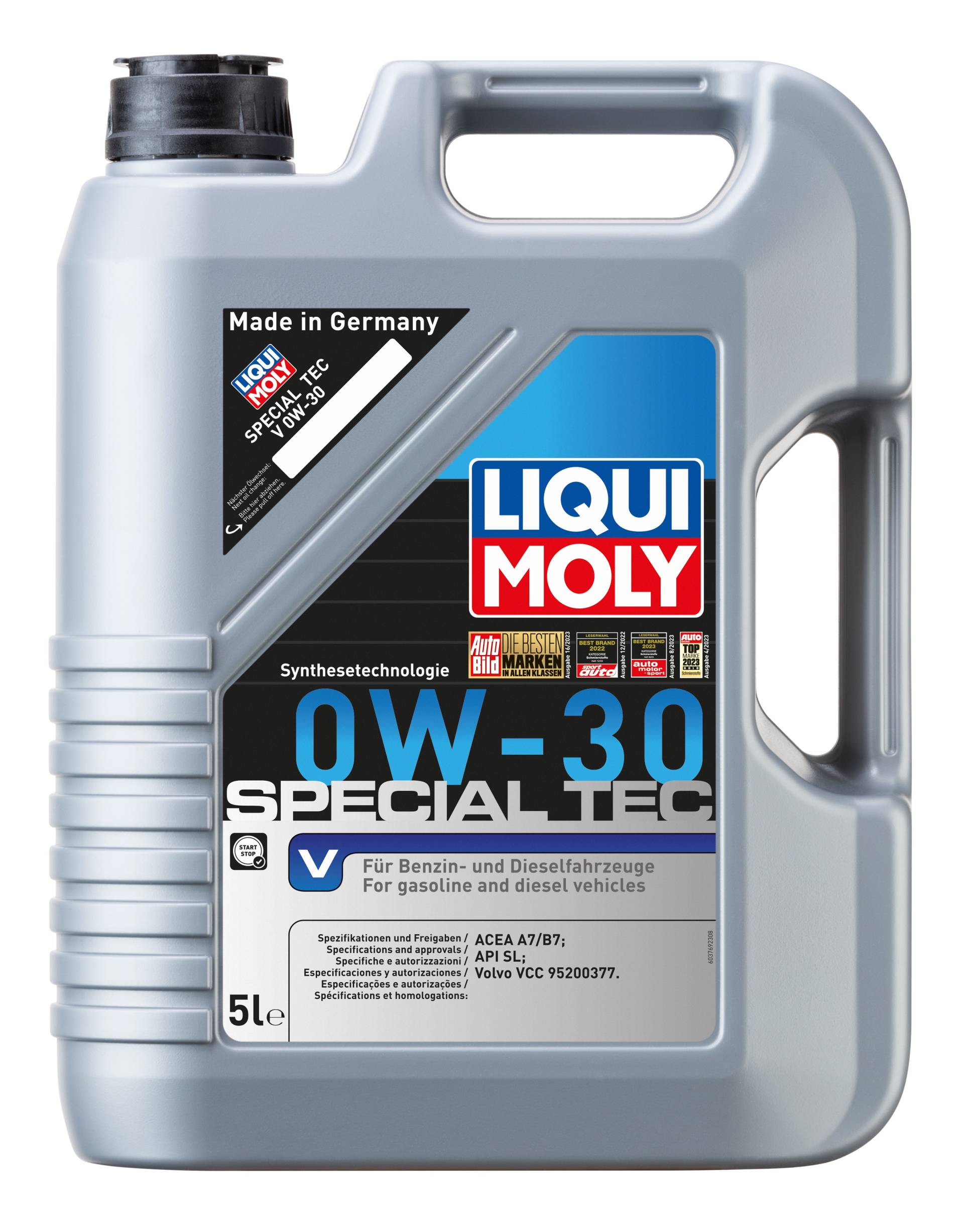 Liqui Moly Special Tec V 0W-30 Motoröl , 5 Liter Liqui Moly Special Tec V 0W-30 Motoröl , 5 Liter von Liqui Moly