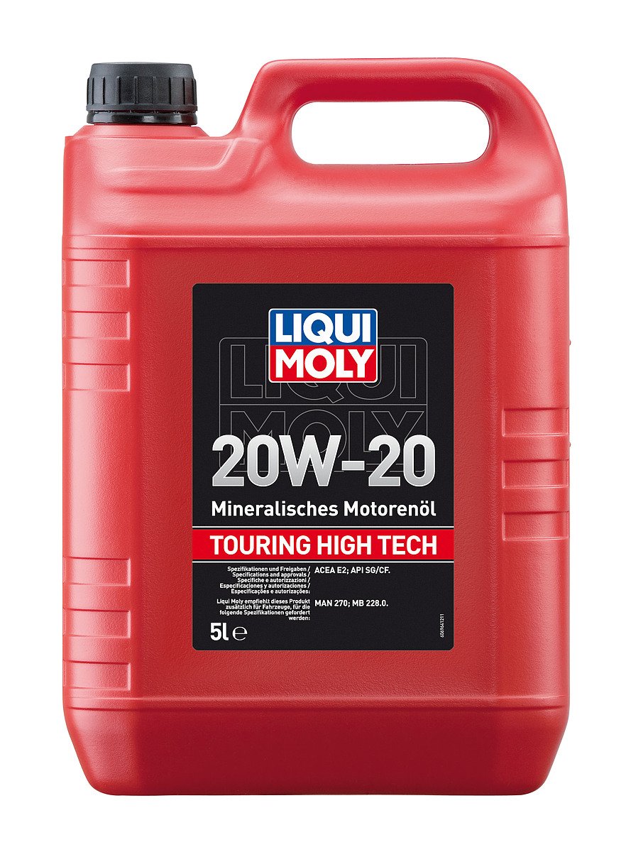 LIQUI MOLY Touring High Tech 20W-20 | 5 L | mineralisches Motoröl | Art.-Nr.: 6964 von Liqui Moly