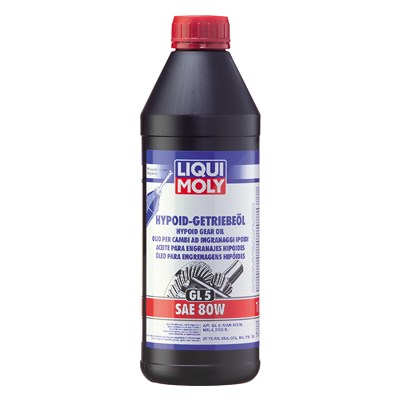 Liqui Moly 1 L Hypoid-Getriebeöl (GL5) SAE 80W [Hersteller-Nr. 1025] von Liqui Moly
