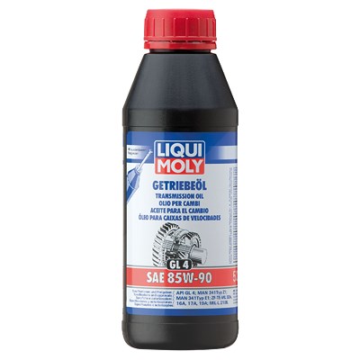Liqui Moly 1x 500ml Getriebeöl (GL4) SAE 85W-90 [Hersteller-Nr. 1403] von Liqui Moly