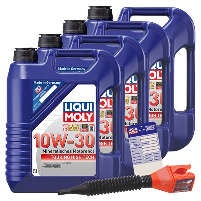 Liqui Moly 20 L Touring High Tech 10W-30 + Ölwechsel-Anhänger von Liqui Moly