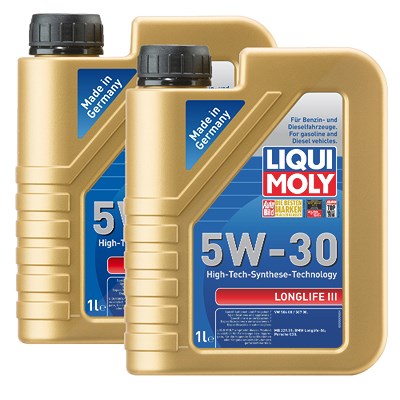 Liqui Moly 2x 1 L Longlife III 5W-30 [Hersteller-Nr. 20646] von Liqui Moly
