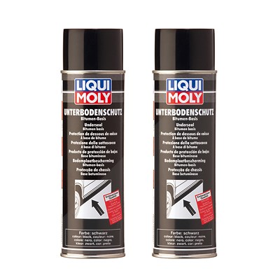 Liqui Moly 2x 500ml Unterboden-Schutz Bitumen schwarz [Hersteller-Nr. 6111] von Liqui Moly