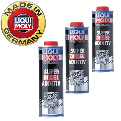 Liqui Moly 3x 1 L Pro-Line Super Diesel Additiv [Hersteller-Nr. 5176] von Liqui Moly