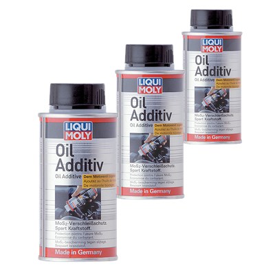 Liqui Moly 3x 125ml Oil Additiv [Hersteller-Nr. 1011] von Liqui Moly