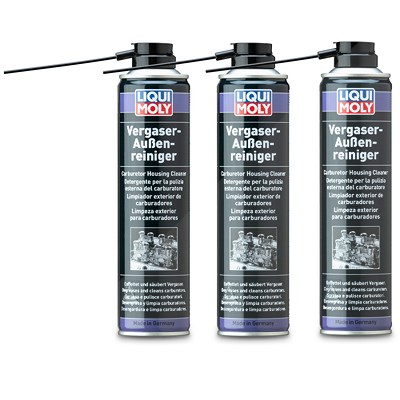 Liqui Moly 3x 400ml Vergaser-Außen-Reiniger [Hersteller-Nr. 3325] von Liqui Moly