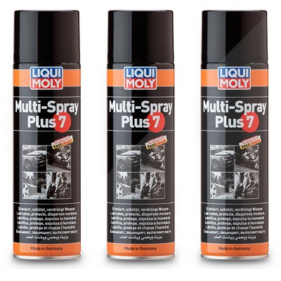 Liqui Moly 3x 500ml Multi-Spray Plus 7 [Hersteller-Nr. 3305] von Liqui Moly
