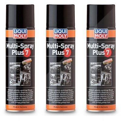 Liqui Moly 3x 500ml Multi-Spray Plus 7 [Hersteller-Nr. 3305] von Liqui Moly