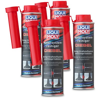 Liqui Moly 4x 300ml Motor System Reiniger Diesel [Hersteller-Nr. 5128] von Liqui Moly