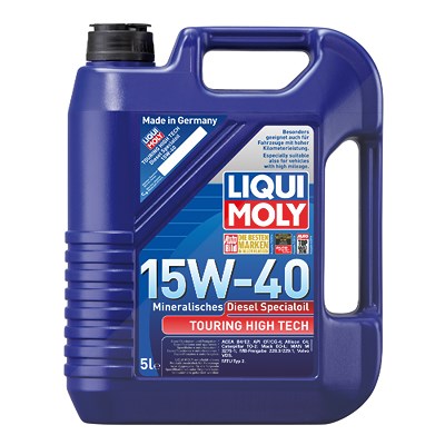 Liqui Moly 5 L Touring High Tech Diesel-Spezialöl 15W-40 [Hersteller-Nr. 1073] von Liqui Moly