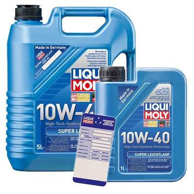 Liqui Moly 6 L Super Leichtlauf 10W-40 + Ölwechsel-Anhänger von Liqui Moly