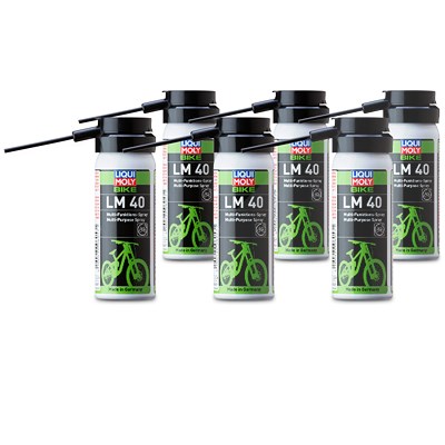 Liqui Moly 6x 50ml Bike LM 40 Multi-Funktions-Spray [Hersteller-Nr. 6057] von Liqui Moly